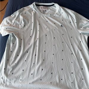 Original Penguin Light Blue Tee with Black Accents